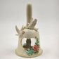 Anchor Hocking Milk Glass Bud Vase Stars & Bars Snowflake 9"