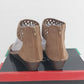 Bucco Capensis Bororo Brown Sandals Women Size 8 Ankle Strap