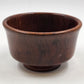 Wood Footed Salad Bowl 6.5" Felt Base Decorative Display Beautiful Grain
