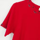 Title: Kathie Lee Collection Women's Medium Beaded Neck Top Short Sleeve Shirt