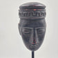 Wooden African Sculpture Tribal Face Art Mask Figurine Ethnic Home Decor 12"x3"