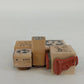 Wood Mounted Rubber Stamps Nature Sports Flower Craft Set 5 Collectible Vintage