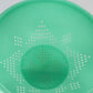 Tupperware 339-8 Colander Strainer Bowl Footed Jadeite Green 9.75" x 4.75" Vtg