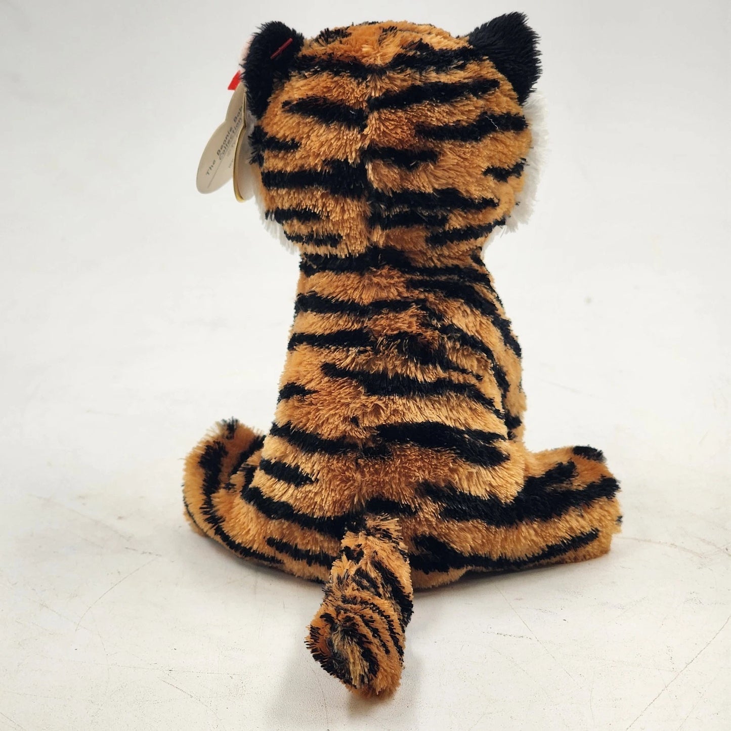 Ty Beanie Babies Stripers 2011 Tabby Cat Plush Orange Tiger Stripes 6" Polyester