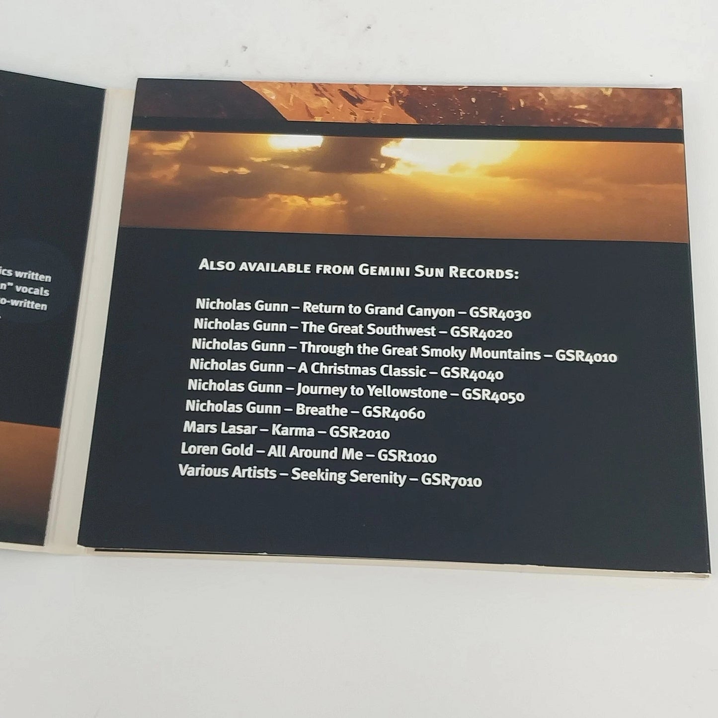 Mars Lasar Panorama 11.04 CD 2004 Gemini Sun New Age Ambient Instrumental