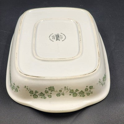 Corelle Coordinates Callaway Ivy 9" x 13" Casserole Roasting Dish Stoneware