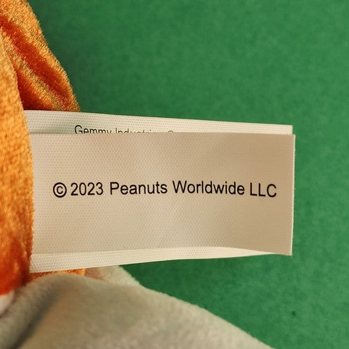 Peanuts Snoopy Halloween Pumpkin 13.5” Musical Side Stepper Dancing Gemmy 2023