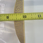 Tiffin Rambler Rose Pink Depression Glass 10" Octagon Underplate Gold Trim 1930s