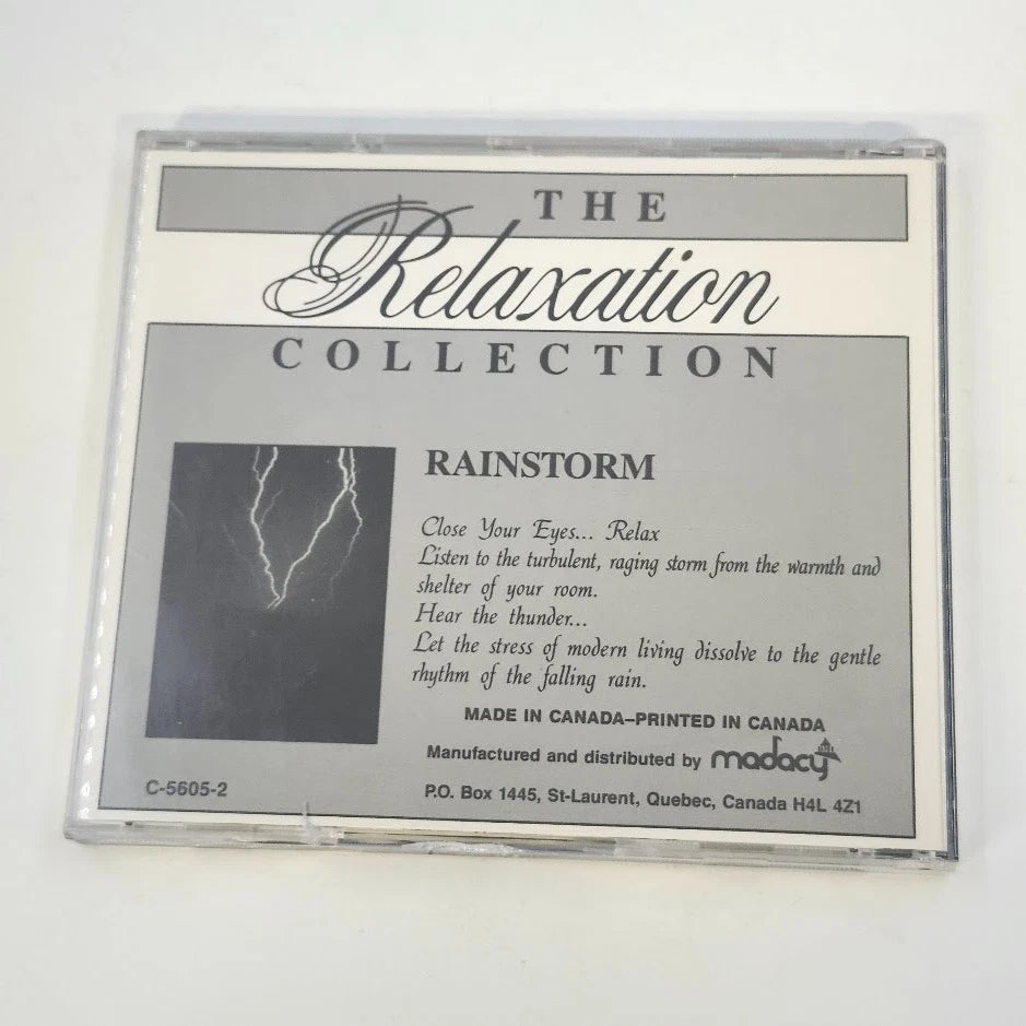 The Relaxation Collection 3 CD Rainstorm Mountain Retreat Country Stream 1990s