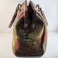 Ricardo Beverly Hills Palm Trees Tapestry Carpet Carry On Bag Overnight Vintage