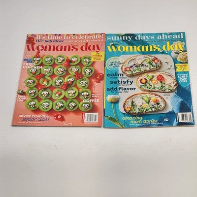 2 Woman's Day Magazine May & June/July 2021 Sunny Days Ahead & Time to Celebrate