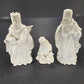 Home Accents 10 Piece Nativity Set Bisque White Ceramic 7½" Figurines with Box
