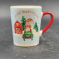 Home Sweet Gnome Ceramic Cup Christmas Coffee Tea Hot Chocolate Mug 3.5" x 4.25"