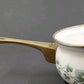 Corelle Coordinates Sauce Pan Lincoware Ivy Style Pattern Enamel Gold Handle
