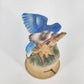 Gorham Bluebird Music Box Play THE WAY WE WERE Japan Porcelain 1978 Tested Works