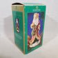 Santa Claus Holiday Time Figurine 95414 Christmas Plastic Cast 11.25" w Box Vtg