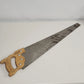 Stanley 26" Crosscut Hand Saw Wood Handle Vintage Made in USA Carpenter Tool