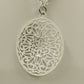 Lot 3 Pendant Necklaces White Enamel Filagree Gold Tone Signed PHD Clay Cor