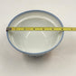 Japanese Pottery Porcelain Floral Design Udon Donburi Rice Bowl w Lid 3.25"x6"