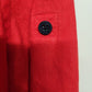 Ralph Lauren Size 2XL Women's Red Button Up Shirt with Cuffed Button Sleeve