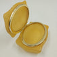 Genuine Alabaster Trinket Jewelry Box Hinged Lid 4" Hand Craft Italy George Good