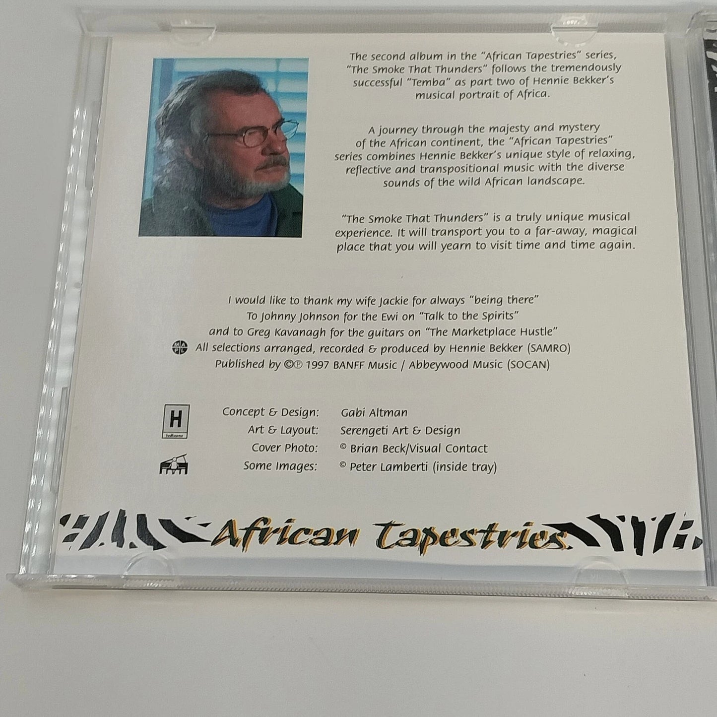 Hennie Bekker African Tapestries 2 CD Set Temba & The Smoke That Thunder Ambient