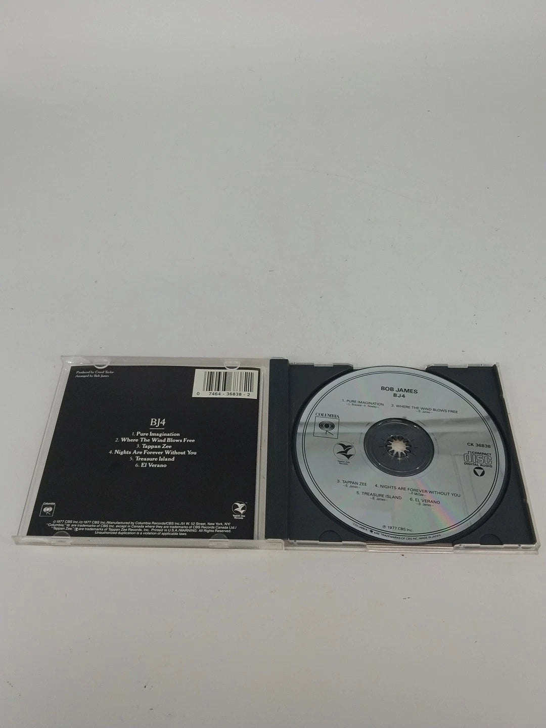 Bob James BJ4 CD 1977 Creed Taylor Columbia Tappan Zee Records Jazz Fusion Japan