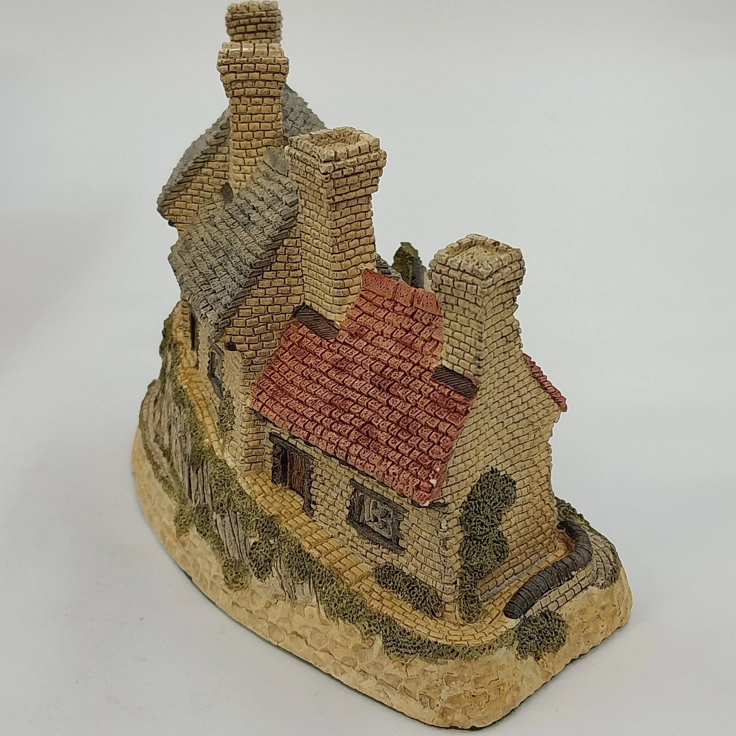 David Winter Miners Row Midlands Collection 1987 Box 2 Lamp Posts Orig Box Vtg