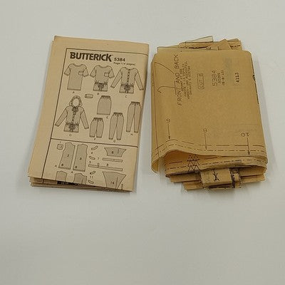 Butterick 5384 Vtg Sewing Pattern 1992 Cut Misses Top Skirt Jacket Pants Sz 6-10