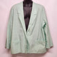 Cape Cod Women’s Jacket 24W 3XL Seafoam Mint Green Pockets Vintage Lightweight