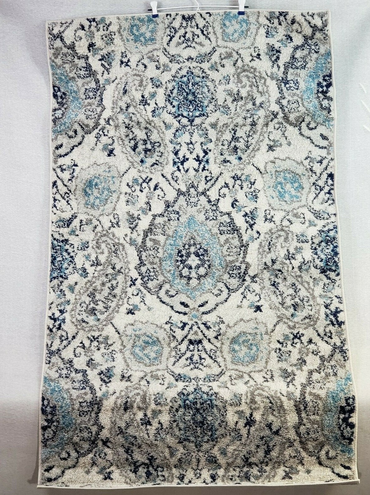 Safavieh Madison Area Rug 3'x5' Blue Grey Cream Decorative Accent MAD600C-3 New