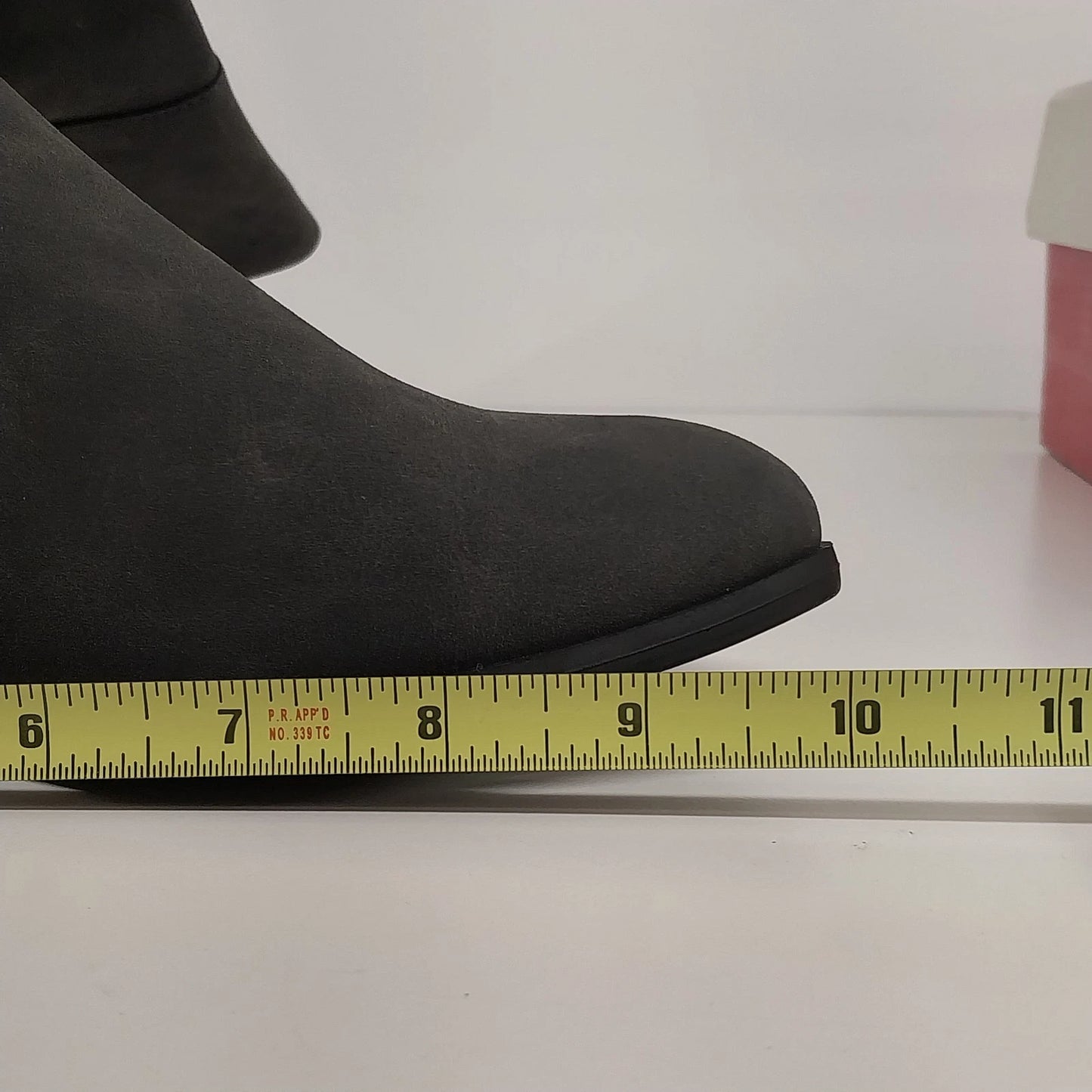 Style and Co Kelimaep Gray Mid Calf Boots Womens Size 8