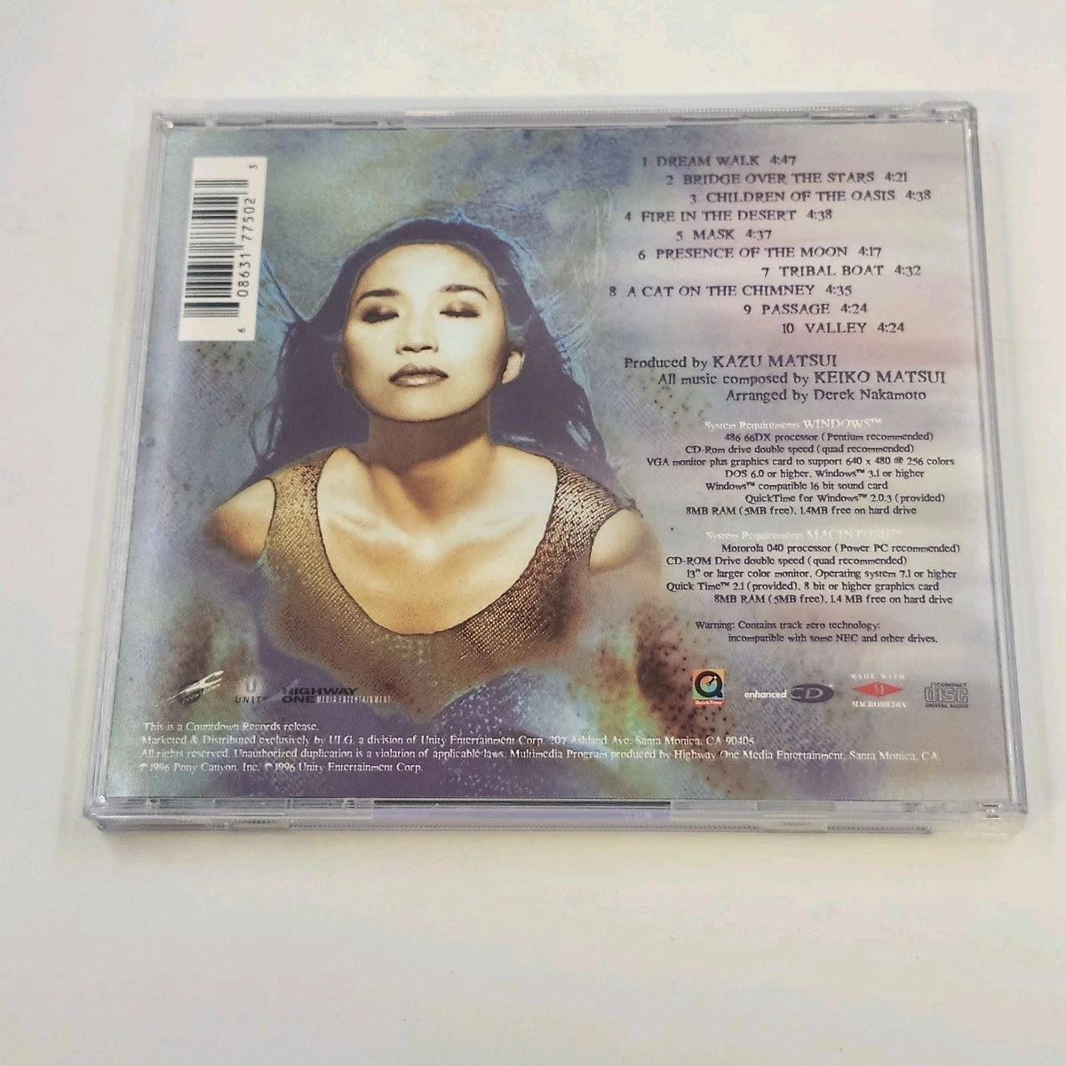 Keiko Matsui 4 CD Deep Blue Dream Walk The Ring A Drop of Water Smooth Jazz Vtg