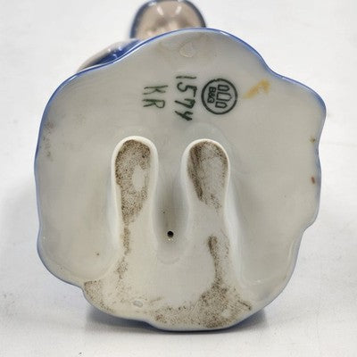 Else in Blue Dress Porcelain Figurine 1574 Royal Copenhagen Bing & Grondahl
