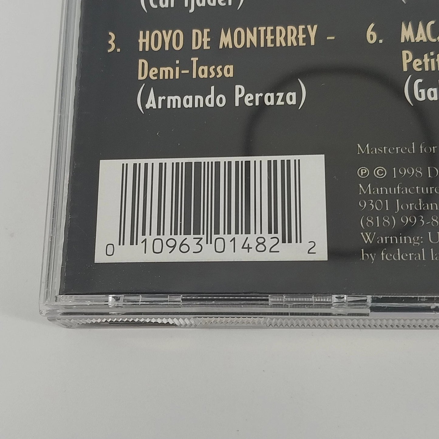 Steve Hoffman Cuban Nights CD Afro-Cuban Dance Music Compilation DCC Classics