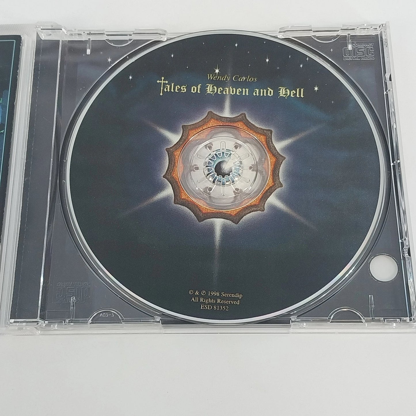 Wendy Carlos Tales of Heaven and Hell CD Clockwork Black Electronic Ambient