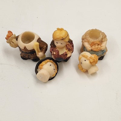 Popular Imports TS253 Mini Tea Set 8pc Thanksgiving Resin Decor