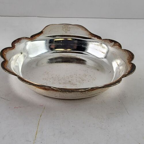 Silverplate Drip Pan for Sterno or Candle Warmers Restaurant Quality 4.5" Across