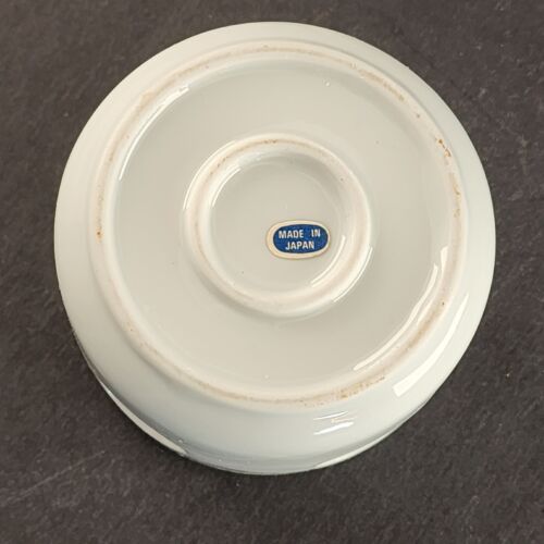 Holly Berry Pattern Tea Light Fragrance Warmer Three Piece Unit Vintage Japan