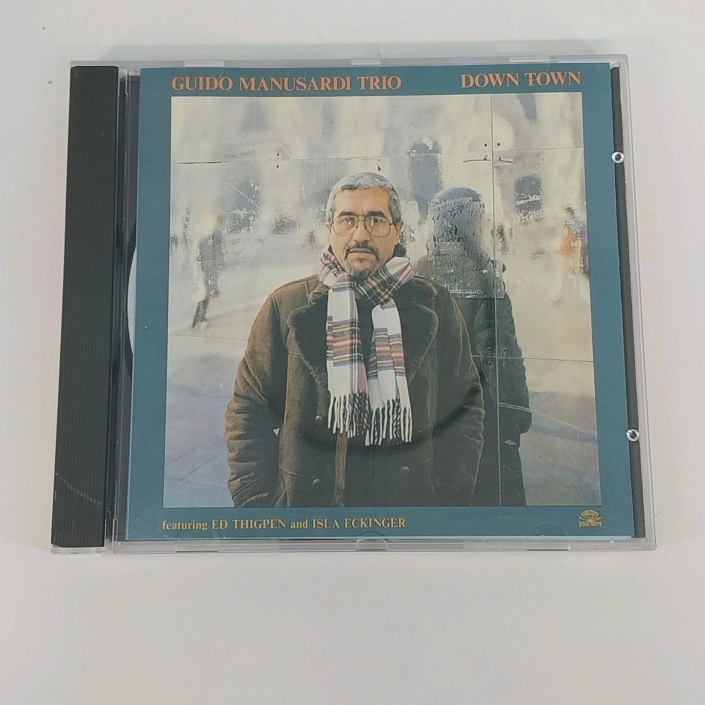 Guido Manusardi Trio Down Town CD Italian Jazz Piano Contemporary Jazz Soul Note