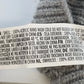 Ribbed Knitted Beanie Hat One Size Heather Gray Unisex 100% Acrylic Watch Cap