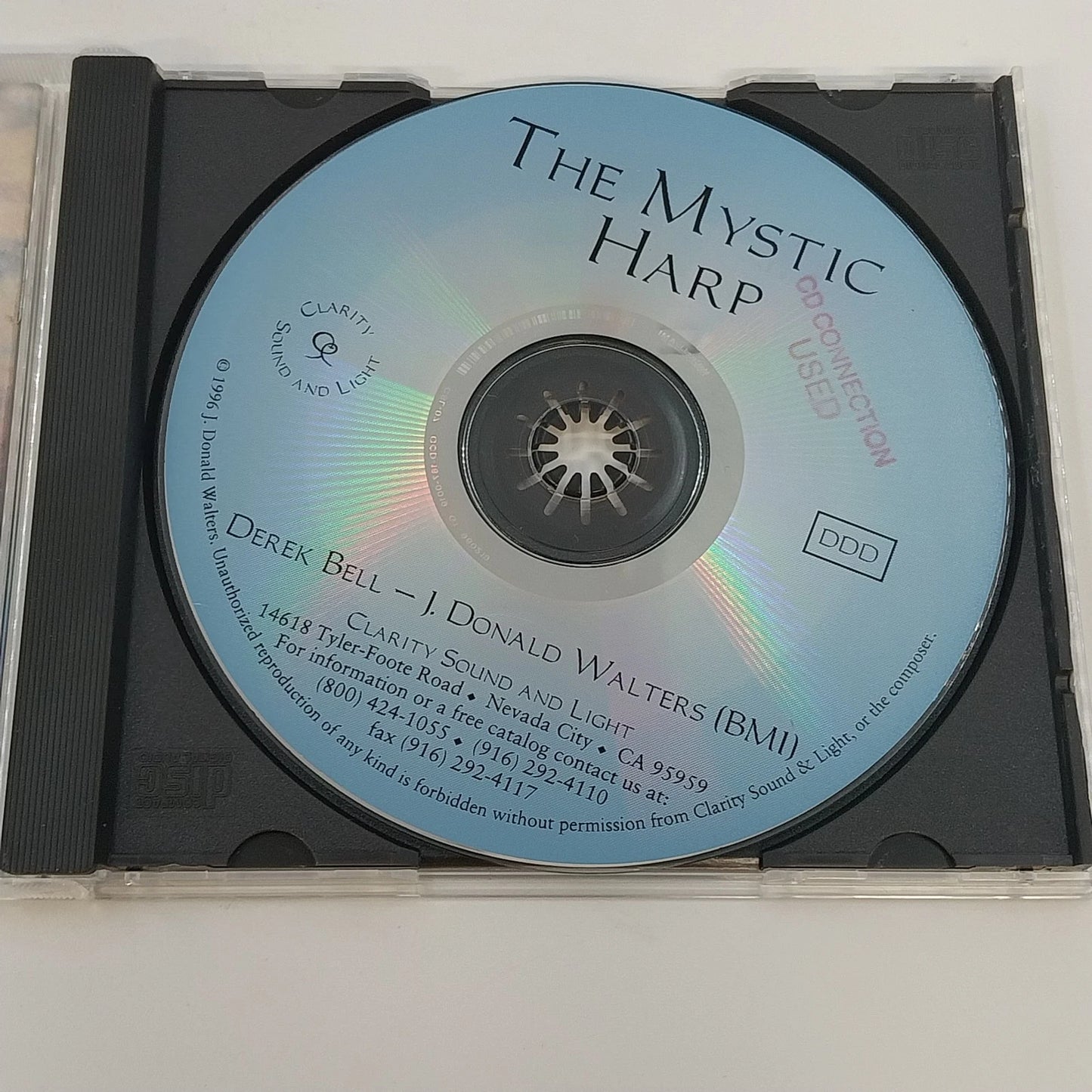 Derek Bell Mystic Harp 1 2 Sailing the Blue Sea Celtic Harp 2 CDs New Age 1990s