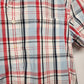 Tommy Hilfiger Men's Classic Fit Short Sleeve Cotton Plaid Shirt Size XL