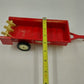 Ertl International Harvester Manure Spreader 1:16 Red Metal Vtg Tractor Toy 9.5"