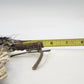 Handmade Wood Hunter Rustic Figure 7" Bow Leather Clothing Folk Art Primitive