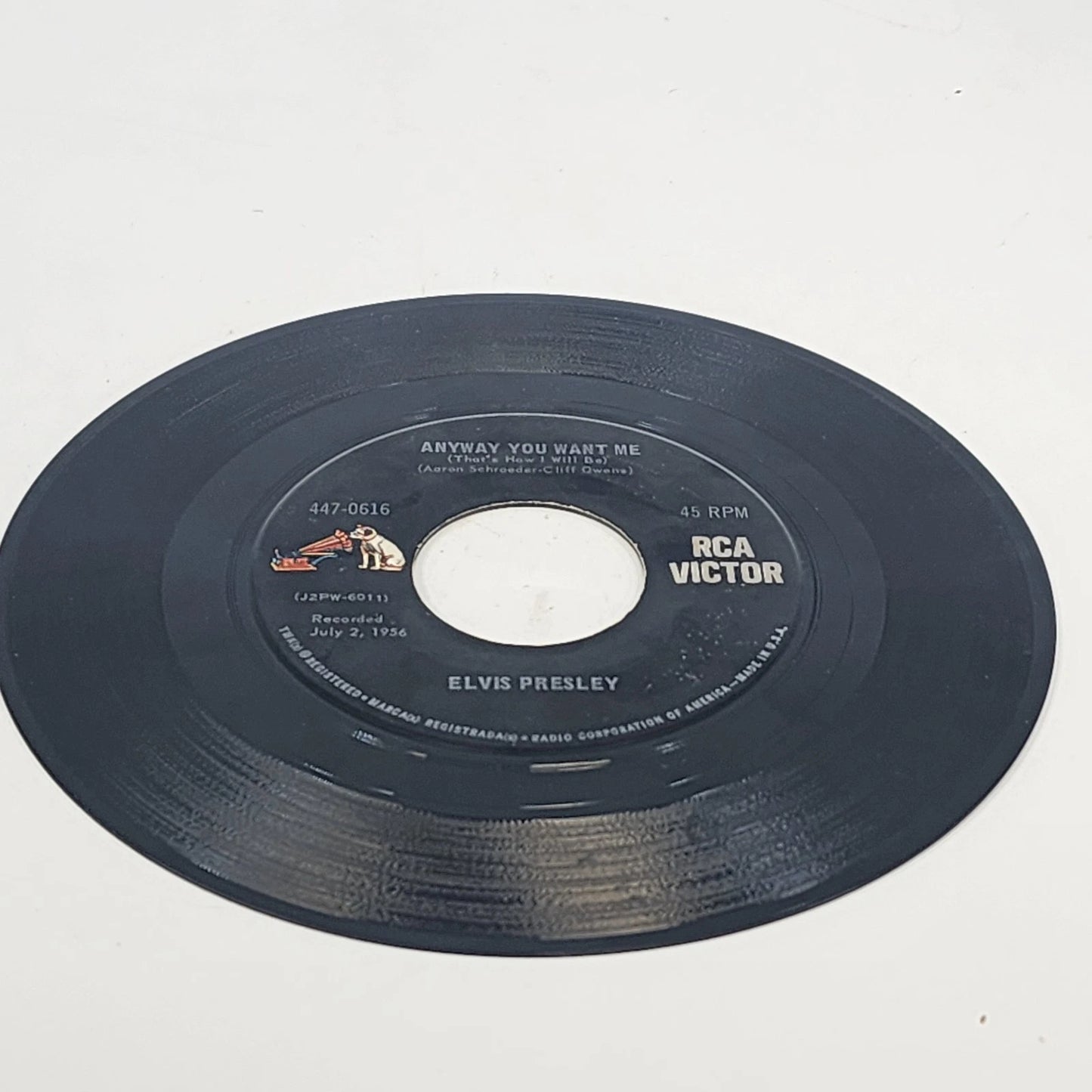 Elvis Presley Love Me Tender 45RPM 1956 RCA Victor