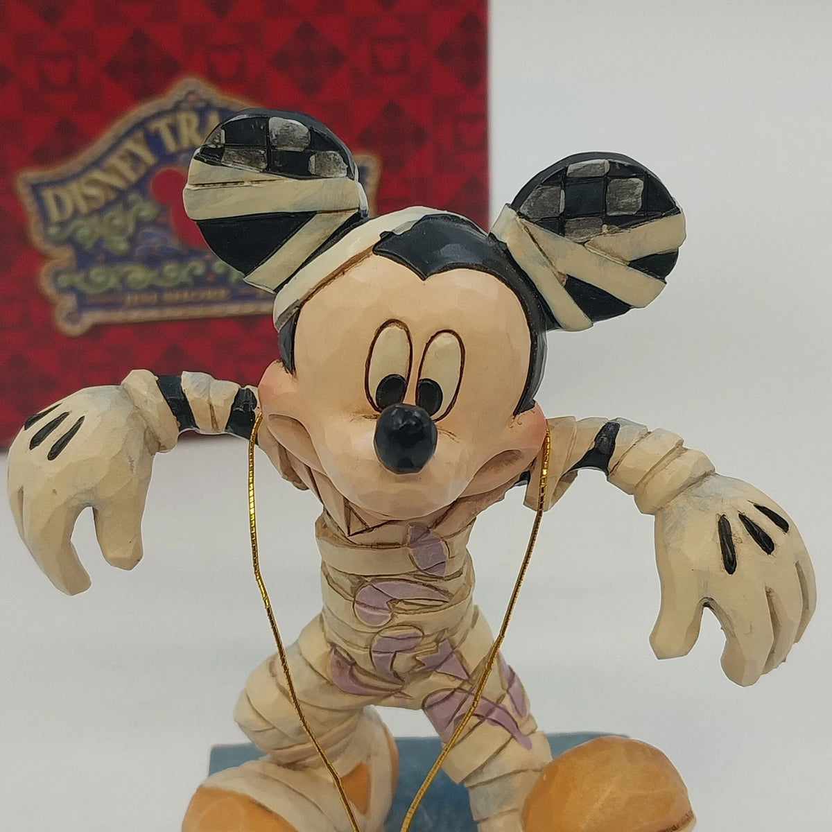 Jim Shore Walt Disney Showcase Happy Haunting Mummy Mickey Figurine 4023553 Box