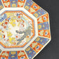 Lenwile Ardalt Chinoiserie Medallion Bread Plate 7452 Octagonal Japan 7.25" Vtg