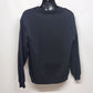 Black Crew Neck Pullover Sweatshirt Large Long Sleeve Vintage Fruit Of The Loom