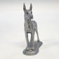 Ricker Bartlett Great Dane Pewter Figurine 3.75" Handcrafted USA 1975 Vintage